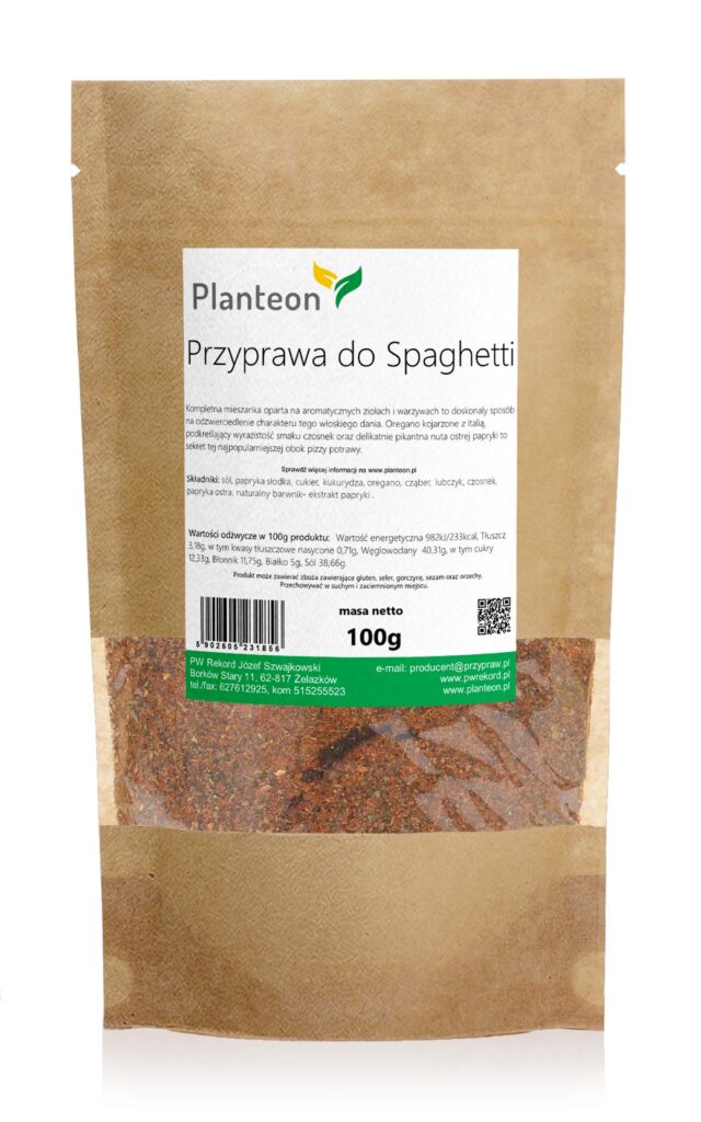 przyprawy do spaghetti
