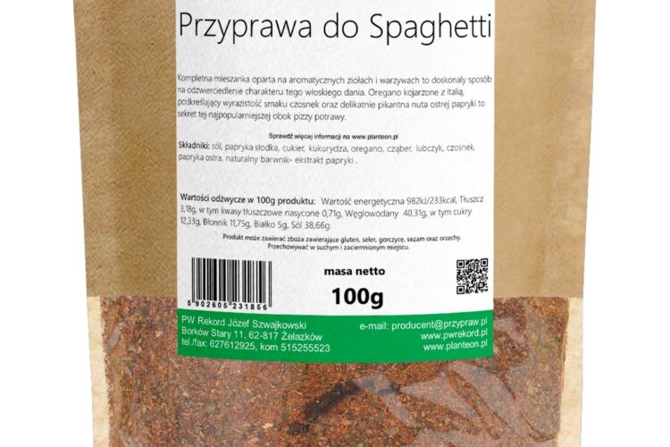 przyprawy do spaghetti