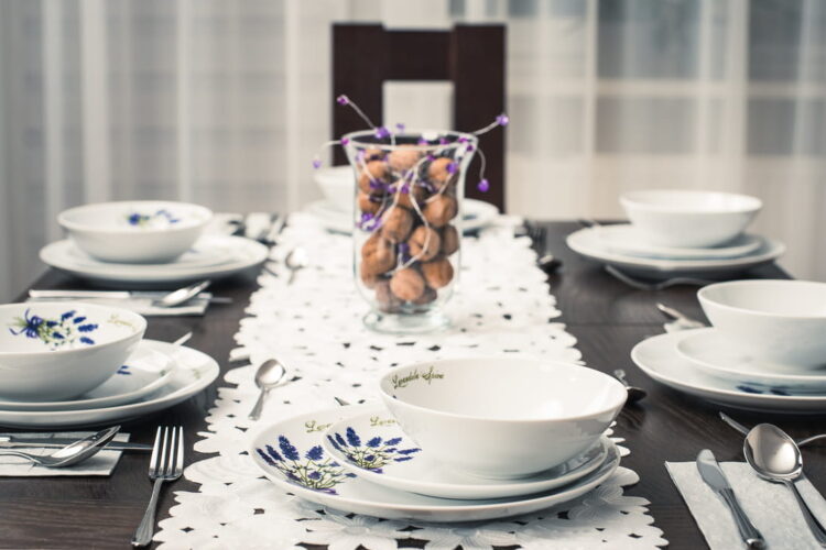 zestaw porcelany obiadowej na 12 osób